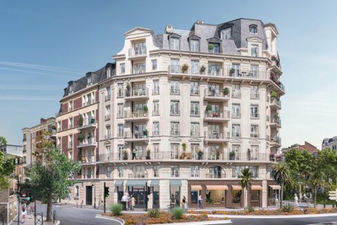 Carré Foch La Garenne Colombes 92:Brun Immobilier Neuf:Vente de Logements Neufs en Ile de France